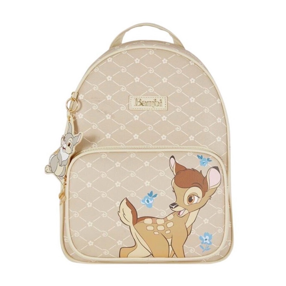 Primark Disney Beige and Blue Bambi Backpack